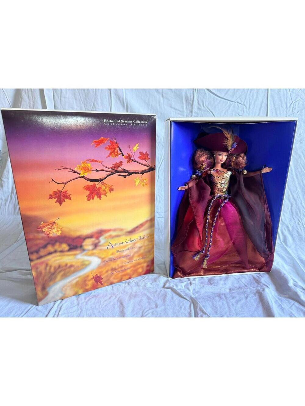Barbie 1995 Autumn Glory Limited Edition Collector Doll NWT OS - Picture 2 of 4